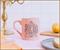 Disney Princess Pink Wax-Resist Ceramic Mug | Holds 14 Ounces