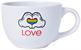 Disney Pride Mickey Hands 24oz Ceramic Soup Mug