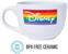 Disney Pride Mickey Hands 24oz Ceramic Soup Mug