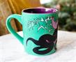 Disney Villains Ursula Glitter Ceramic Mug | Holds 14 Ounces