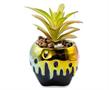 Disney Villains Poison Apple Mini Ceramic Planter with Artificial Succulent