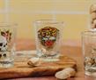Ed Hardy Tattoo Classic 2-Ounce Mini Shot Glasses | Set of 4