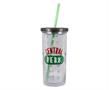 Friends Central Perk Cold Cup with Lid and Straw | Holds 20 Ounces