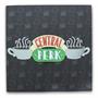 Friends Central Perk Logo 6 x 6 Inch Wood Box Wall Sign