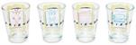 Friends Framed Icons 1.5-Ounce Mini Shot Glasses | Set of 4