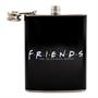 Friends Logo Stainless Steel Flask | Holds 7 Ounces