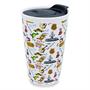 Friends Toss Print 10oz Ceramic Travel Mug