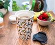 Friends Toss Print 10oz Ceramic Travel Mug