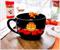 Garfield Ceramic Soup Mug With Vented Lid | Holds 24 Ounces