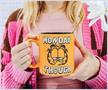 Garfield "Monday Though" Wax-Resist Ceramic Mug | Holds 20 Ounces