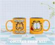 Garfield "Monday Though" Wax-Resist Ceramic Mug | Holds 20 Ounces