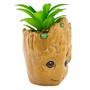 Marvel Studios I Am Groot 3-Inch Ceramic Mini Planter With Artificial Succulent