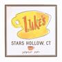 Gilmore Girls Lukes Diner 6 x 6 x 1.5 Inch MDF Wood Wall Art