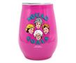 The Golden Girls "Squad Goals" 10-Ounce Stainless Steel Stemless Tumbler w/ Lid