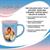 The Golden Girls "Stay Golden" Wide Rim Ceramic Coffee Mug | Holds 16 Ounces