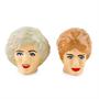 The Golden Girls Rose and Blanche Ceramic Salt and Pepper Shakers | Set of 2