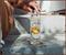 Sanrio Gudetama "Seriously, I Can't" Glass Water Bottle With Strap | 18 Ounces