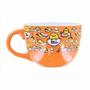 Sanrio Gudetama Top Ramen 20oz Ceramic Ramen Bowl Set