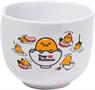 Sanrio Gudetama 20oz Ceramic Ramen Bowl with Chopsticks