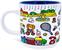 Sanrio Hello Kitty Red Map Ceramic Mug | Holds 13 Ounces