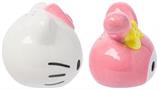Sanrio Hello Kitty and My Melody Ceramic Salt and Pepper Shaker Set