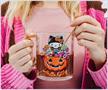 Sanrio Hello Kitty Halloween Glass Mug | Holds 18 Ounces