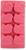 Sanrio Hello Kitty Hearts Silicone Ice Cube Tray | Makes 8 Cubes