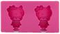 Sanrio Hello Kitty Silicone Popsicle Mold Shapes With Plastic Sticks