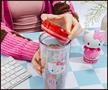 Sanrio Hello Kitty Tropical Plastic Travel Tumbler With Lid | Holds 20 Ounces