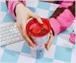 Sanrio Hello Kitty Tropical Plastic Travel Tumbler With Lid | Holds 20 Ounces