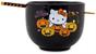 Sanrio Hello Kitty Pumpkins 20-Ounce Ramen Bowl and Chopstick Set
