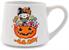 Sanrio Hello Kitty Pumpkin Candy Burglar Tapered Pottery Mug | Holds 14 Ounces