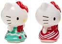 Sanrio Hello Kitty Holiday Dresses Ceramic Salt and Pepper Shaker Set