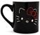 Sanrio Hello Kitty Black Outline Wax Resist Ceramic Mug | Holds 14 Ounces