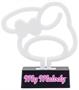 Sanrio My Melody Silhouette 6-Inch LED Neon Mood Light