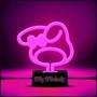 Sanrio My Melody Silhouette 6-Inch LED Neon Mood Light