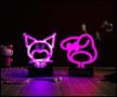 Sanrio Kuromi Silhouette 7-Inch LED Neon Mood Light