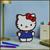 Sanrio Hello Kitty Classic Die-Cut Wooden Wall Art Sign