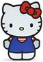 Sanrio Hello Kitty Classic Die-Cut Wooden Wall Art Sign