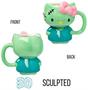 Sanrio Hello Kitty Frankenstein Costume 20 Ounce 3D Sculpted Ceramic Mug