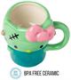 Sanrio Hello Kitty Frankenstein Costume 20 Ounce 3D Sculpted Ceramic Mug