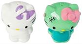 Sanrio Hello Kitty Mummy and Frankenstein Ceramic Salt and Pepper Shaker Set