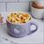 Sanrio Hello Kitty Rainbow 24-Ounce Ceramic Soup Mug With Vented Lid