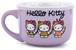 Sanrio Hello Kitty Jungle Animals 24-Ounce Ceramic Soup Mug With Vented Lid