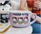 Sanrio Hello Kitty Jungle Animals 24-Ounce Ceramic Soup Mug With Vented Lid