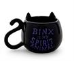 Disney Hocus Pocus Black Cat Sculpted Ceramic Mug | Holds 20 Ounces