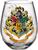 Harry Potter Hogwarts Crest 20 Ounce Stemless Glass