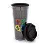 Harry Potter Hogwarts Crest Plastic Tumbler With Lid | Holds 24 Ounces