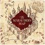 Harry Potter Marauders Map 60 Piece Party Tableware Set | Cups | Plates | Napkins