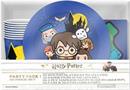 Harry Potter & Friends Chibi Styling 60 Piece Party Tableware Set | Cups | Plates | Napkins